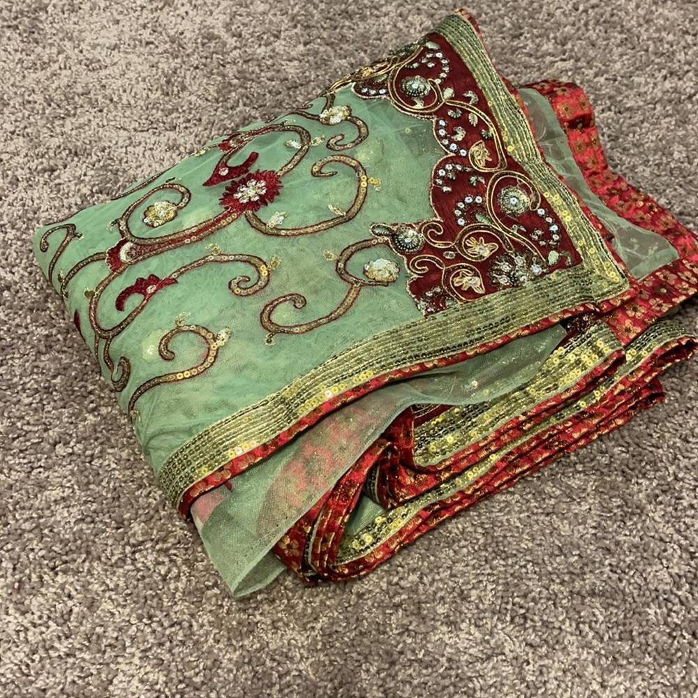 Beautiful brand-new saree from India!